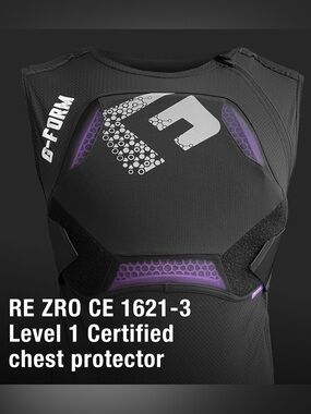 G-Form Chest & Back Protector Size Small